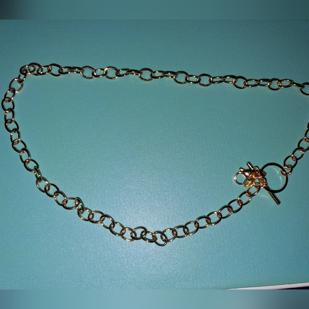 Origami Owl Gold Chain Necklace-toggle, 16 Inches
